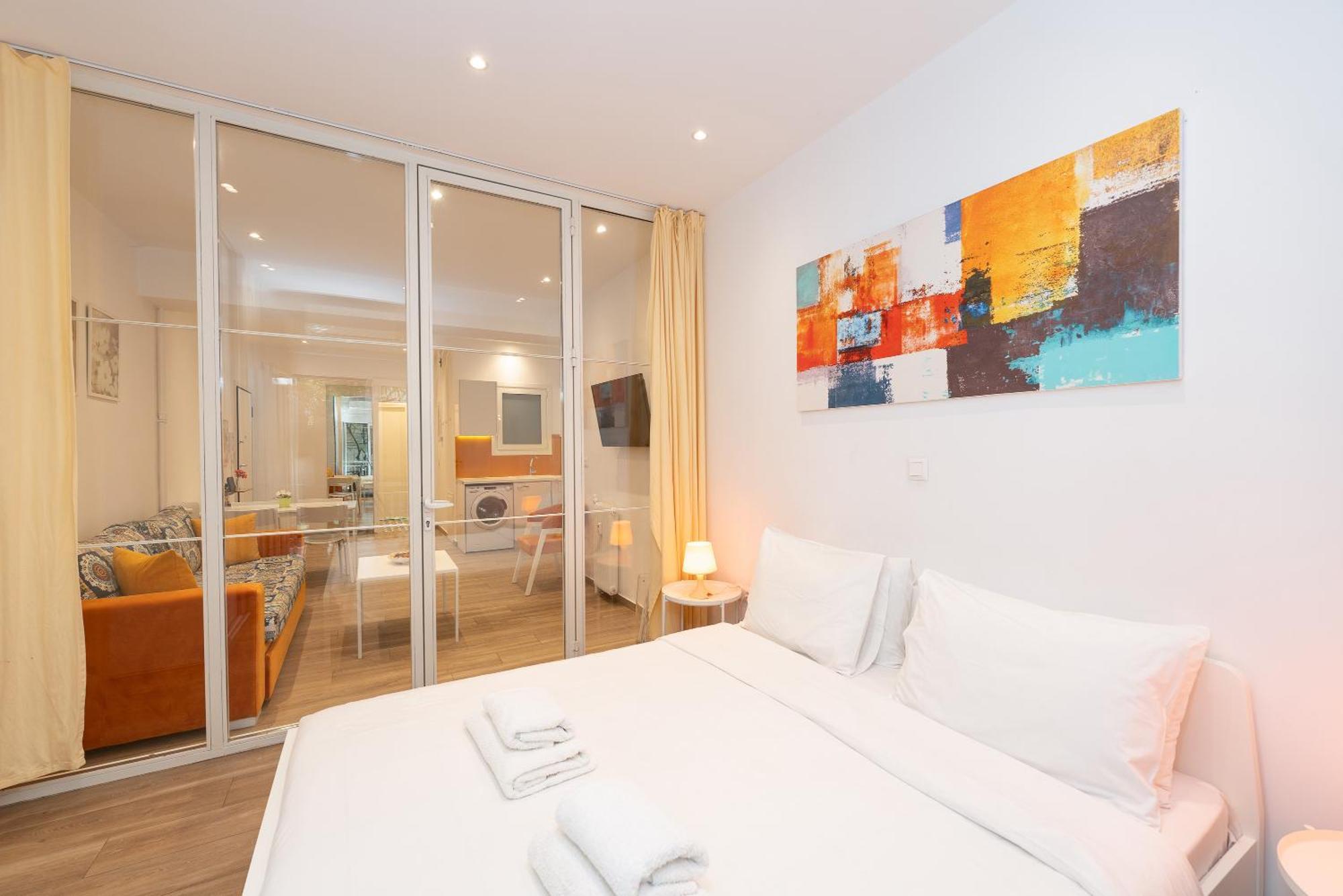 Spacious Peaceful Studio In אתונה מראה חיצוני תמונה